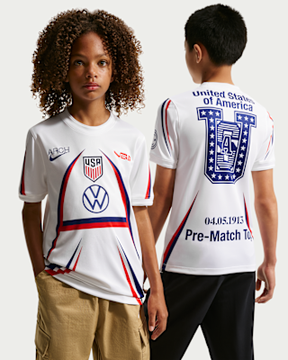 USA x V.A.A. Big Kids' Short-Sleeve Soccer Top. Nike.com